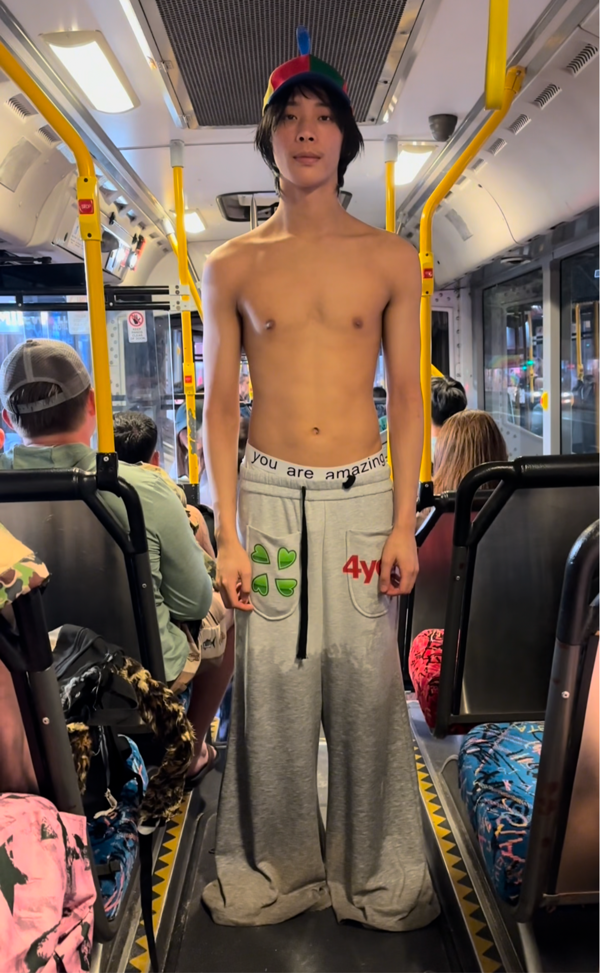 4you Pants w/ You Are Amazing Boxers